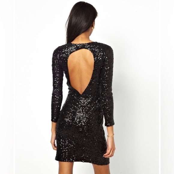 ASOS sequined midi-dress - Picture 3 of 6